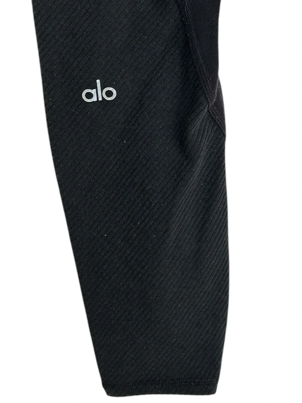 Alo Yoga Ribbed Leggings - Black XS